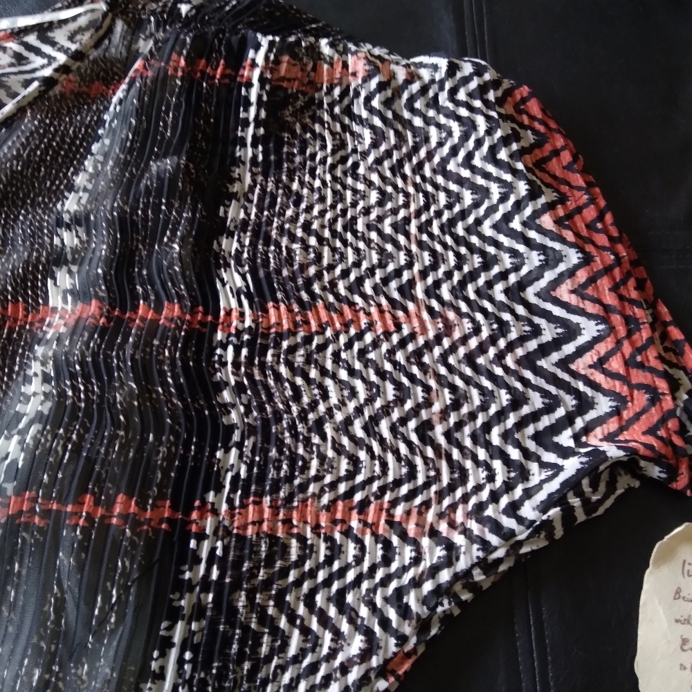 ONE WORLD Plaid tunic XL - Picture 5 of 7